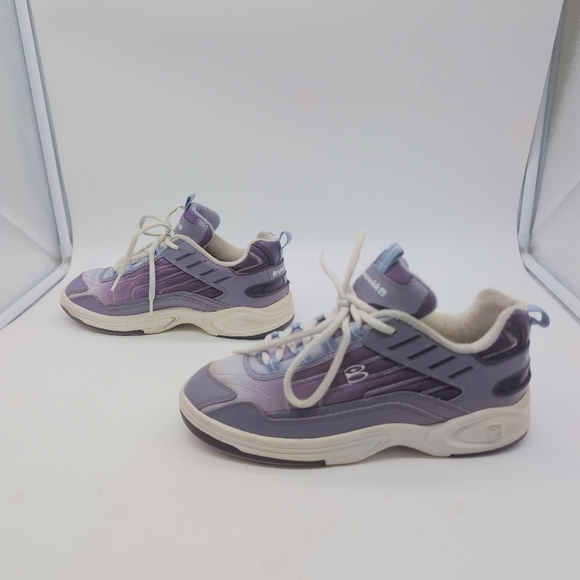 Brunswick LAZER K518-7 Sz 6.5 M Purple Bowling Shoes - Picture 3 of 9